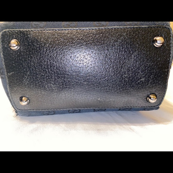 Authentic GUCCI GG Monogram Canvas Satchel - Picture 7 of 15